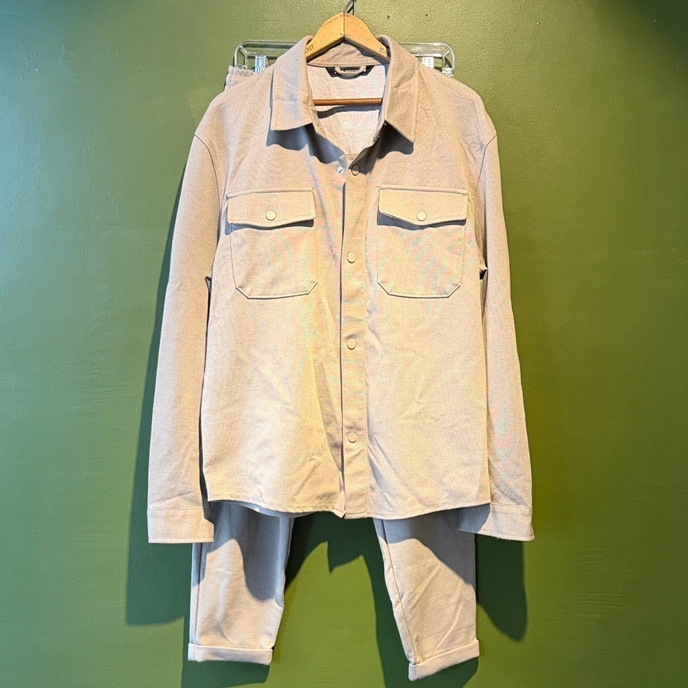 Zara Beige Suit Set